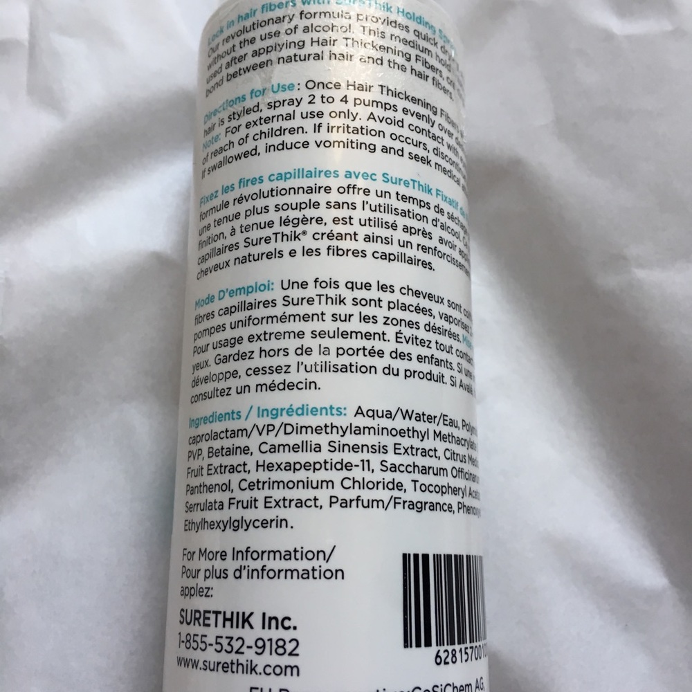 SureThik Hair Thickening Fibers & Holding Spray - Picture 7 of 7